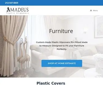 Amadeusplasticslipcovers.com(Amadeus Plastic Slipcovers) Screenshot