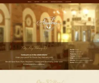Amadeusrestaurant.com(Amadeusrestaurant) Screenshot
