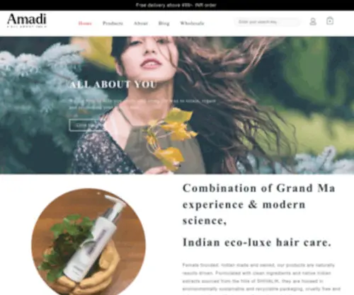 Amadi.co.in(Amadi) Screenshot
