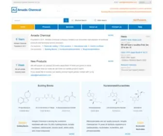 Amadischem.com(Amadis Chemical) Screenshot