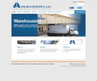 Amadlogistics.com(AMAD Logistics) Screenshot