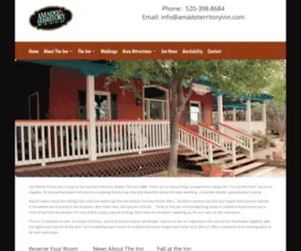 Amadoinn.com(Amado Territory Inn B & B) Screenshot