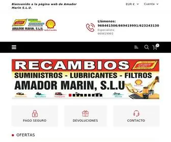 Amadormarin.com(Inicio) Screenshot