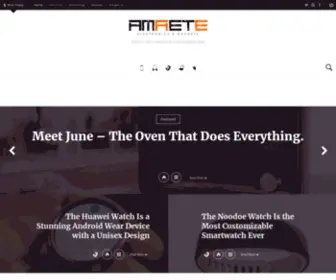 Amaete.com(Africa's No.1 Electronics and Gadget Blog) Screenshot