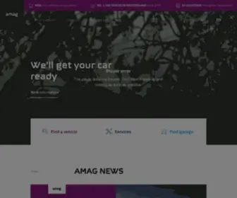 Amag.ch(Das grösste Automobilunternehmen der Schweiz) Screenshot