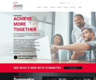 Amag.com(Unified Security Solutions) Screenshot