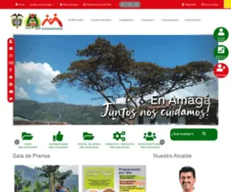 Amaga-Antioquia.gov.co(Alcaldía) Screenshot