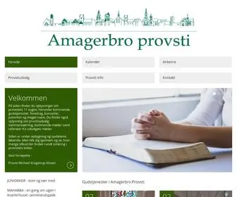 Amagerbroprovsti.dk(Amagerbro Provsti) Screenshot