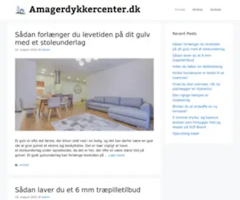 Amagerdykkercenter.dk(Amagerdykkercenter) Screenshot