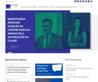 Amagis.com.br(Associação dos Magistrados Mineiros) Screenshot