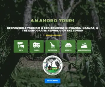 Amahoro-Tours.com(Amahoro Tours) Screenshot