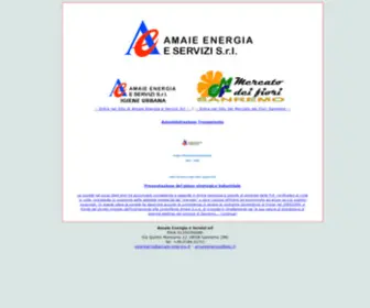 Amaie-Energia.it(Amaie Energia e Servizi srl) Screenshot