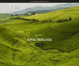 Amainaturals.com(Amai Naturals Inc) Screenshot