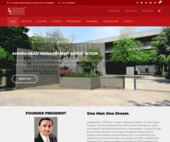 Amaindia.org(Management Development) Screenshot