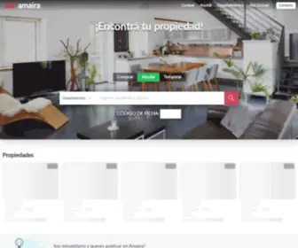 Amairaprop.com(Buscador de propiedades en alquiler y venta) Screenshot