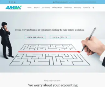 Amakandco.com(Chartered Accountants and Tax Consultants) Screenshot