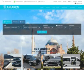 Amakenturizm.com(Amaken Tourism) Screenshot