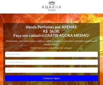 Amakhaparisperfume.com.br(Cosméticos) Screenshot