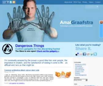 Amal.net(Amal Graafstra) Screenshot