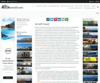 Amalficoast.com(Amalfi Coast) Screenshot