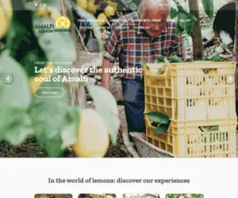 Amalfilemonexperience.it(Amalfi Lemon Experience) Screenshot