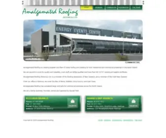 Amalgamatedroofing.co.nz(Premier Roofing Installation) Screenshot