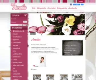 Amalia-Inspiration.fi(Shop) Screenshot