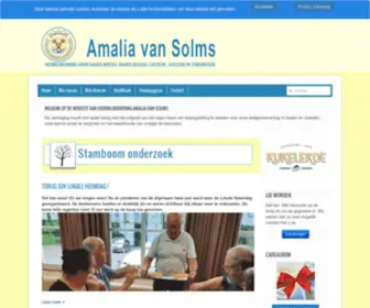 Amaliavansolms.org(Amalia van Solms) Screenshot