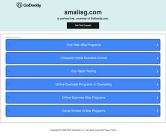 Amalisg.com(Amali Solutions Group) Screenshot