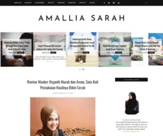 Amallia-Sarah.com(Amallia Sarah) Screenshot
