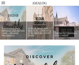 Amalog.co(EST 2018) Screenshot