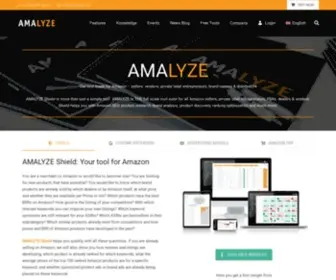 Amalyze.com(Amazon Seller Tool für Händler) Screenshot