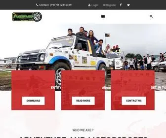 Amam.co.in(Adventure and Motorsports Association Mokokchung) Screenshot