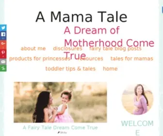 Amamatale.com(A Mama Tale) Screenshot