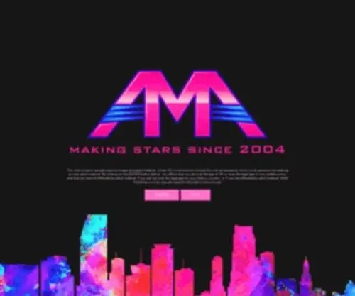 Amamodeling.com(AMA Modeling) Screenshot