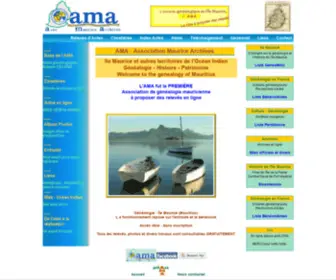 Amamu.org(Généalogie) Screenshot