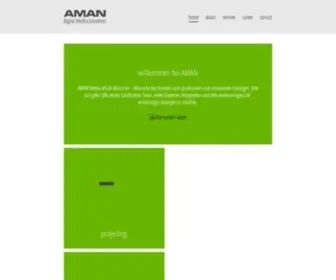 Aman.de(Agentur für Software) Screenshot