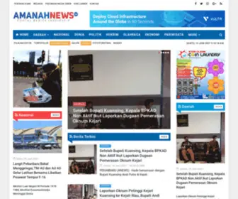 Amanahnews.com(Portal Berita dan Inspiratif) Screenshot