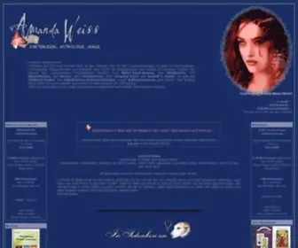 Amanda-Weiss.de(Kartenlegen gratis online) Screenshot