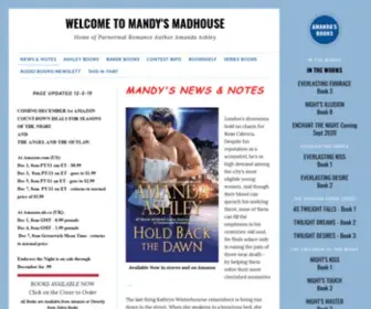 Amandaashley.com(Mandy's Madhouse ) Screenshot