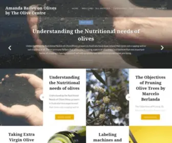 Amandabaileyonolives.blog(Amanda Bailey on Olives by The Olive Centre) Screenshot