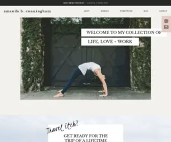 Amandabyoga.com(Amandabyoga) Screenshot