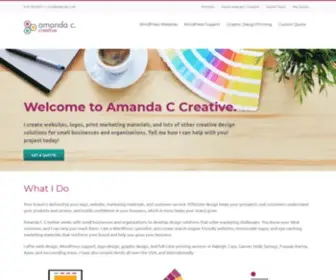 Amandac.com(WordPress Web Design) Screenshot