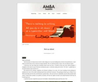 Amandamagee.com(Amanda Magee) Screenshot
