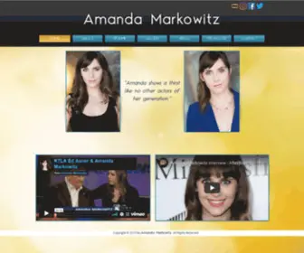 Amandamarkowitz.com(Amanda Markowitz) Screenshot