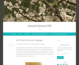 Amandarawsonhill.com(Amanda Rawson Hill) Screenshot