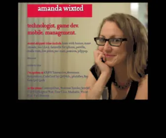 Amandawixted.com(Amanda Wixted) Screenshot