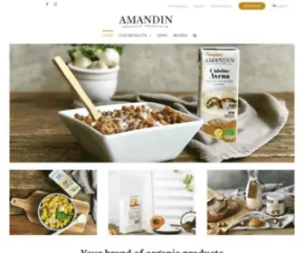 Amandin.com(Tu marca de productos ecológicos) Screenshot