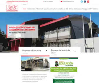 Amanecer-Temuco.cl(Escuela Amanecer) Screenshot