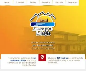 Amanecerdelabahia.com.ar(Hostel Amanecer de la Bahía) Screenshot